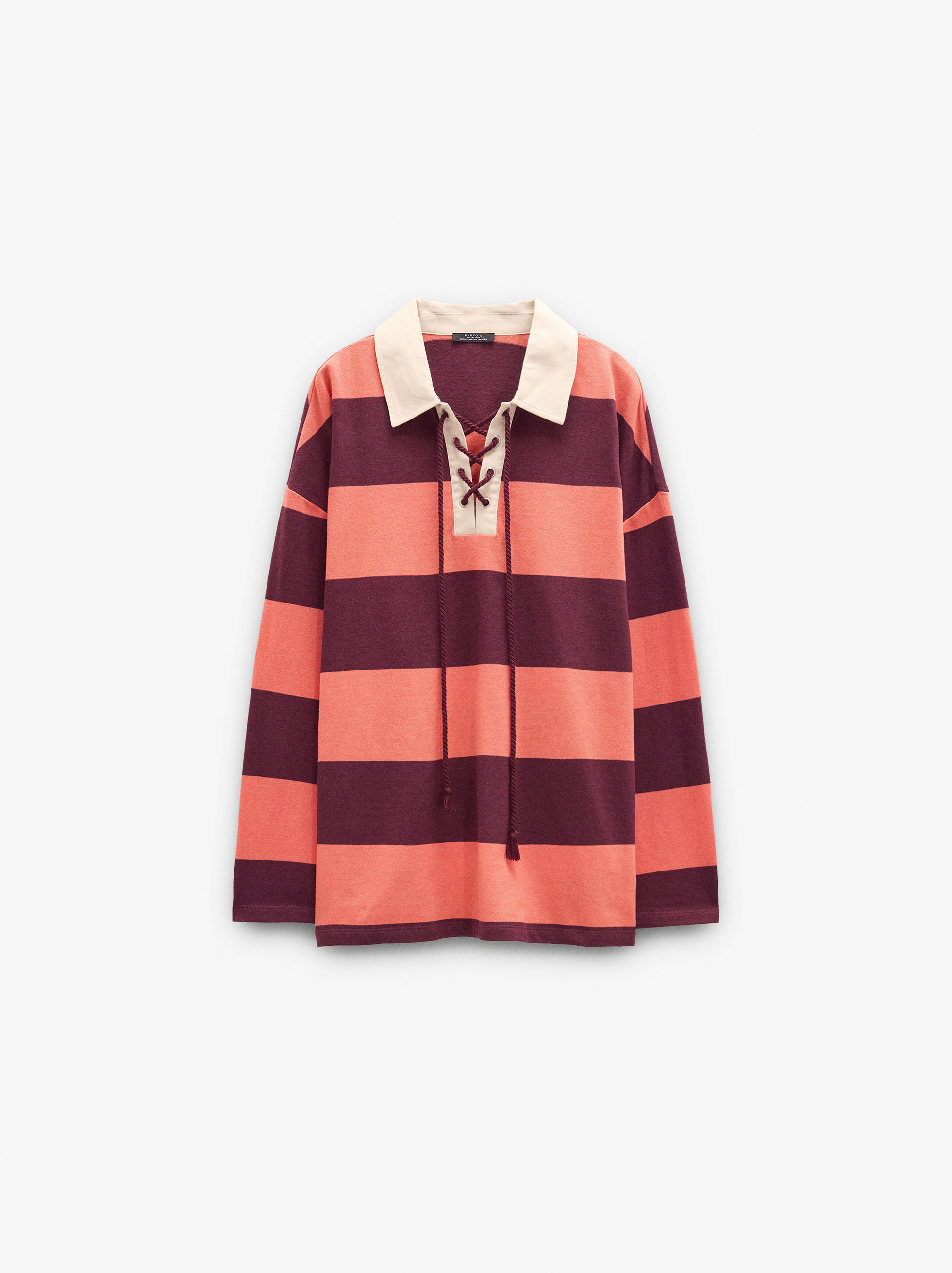 Sudadera con rayas 100 % algodón