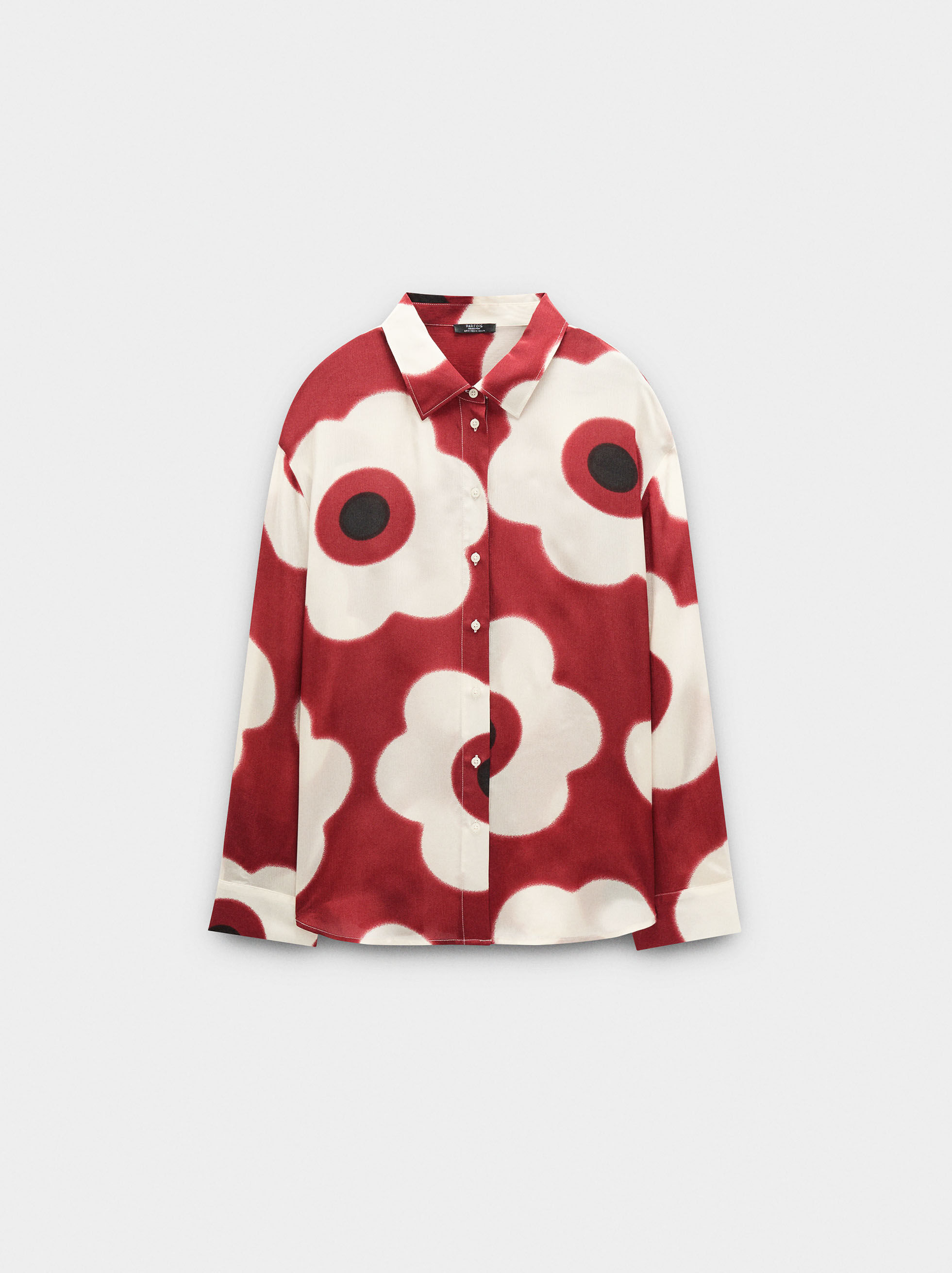 Camisa fluida estampada
