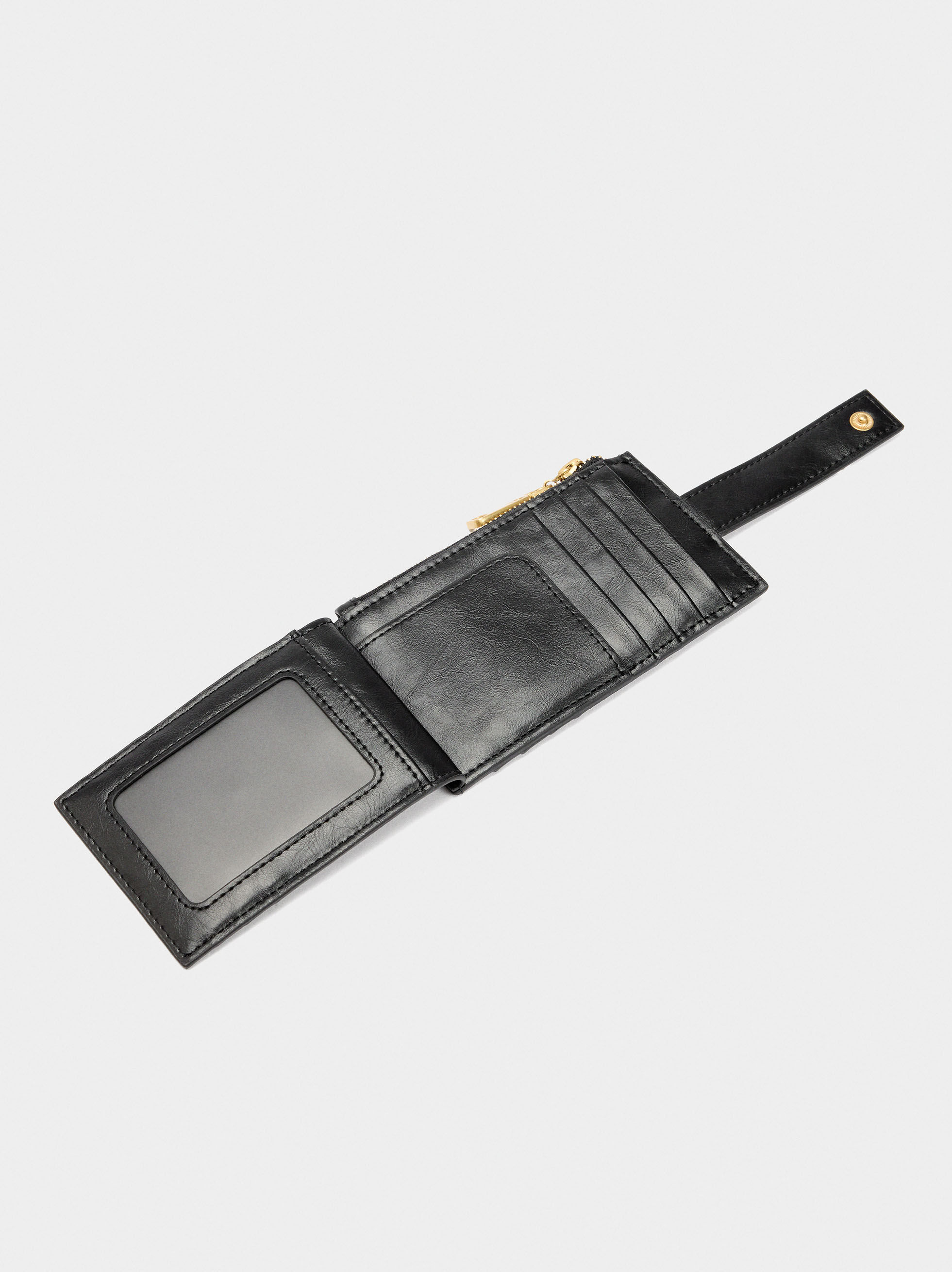 Porta tarjetas efecto craquelé