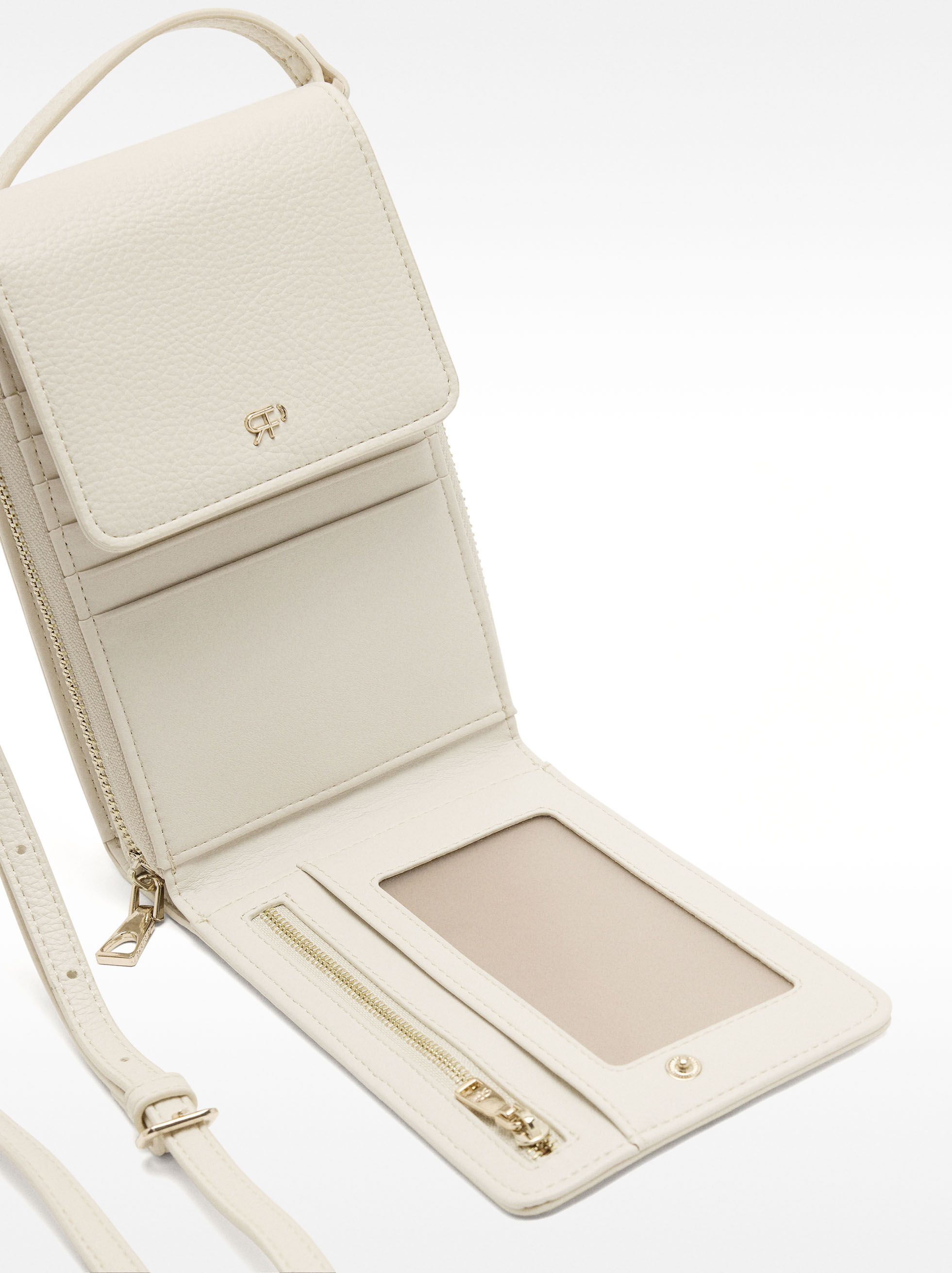 Bolsa para teléfono con textura
