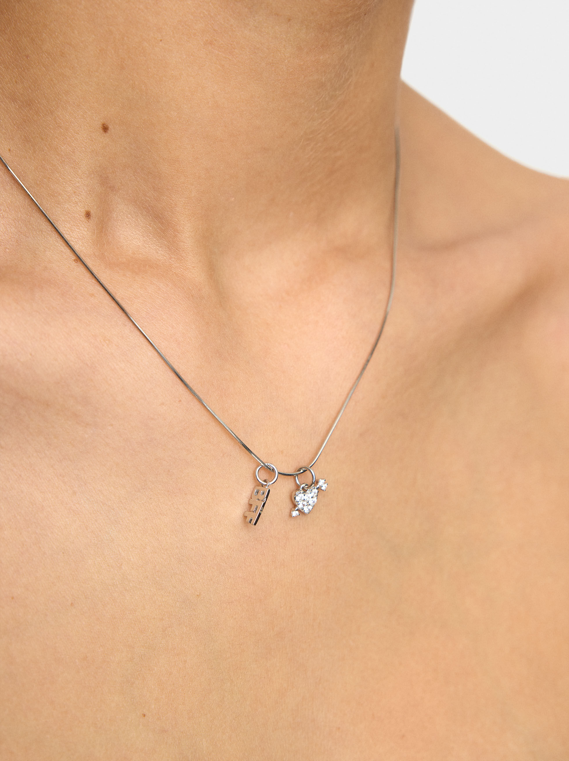 Set de charms BFF - plata de ley 925