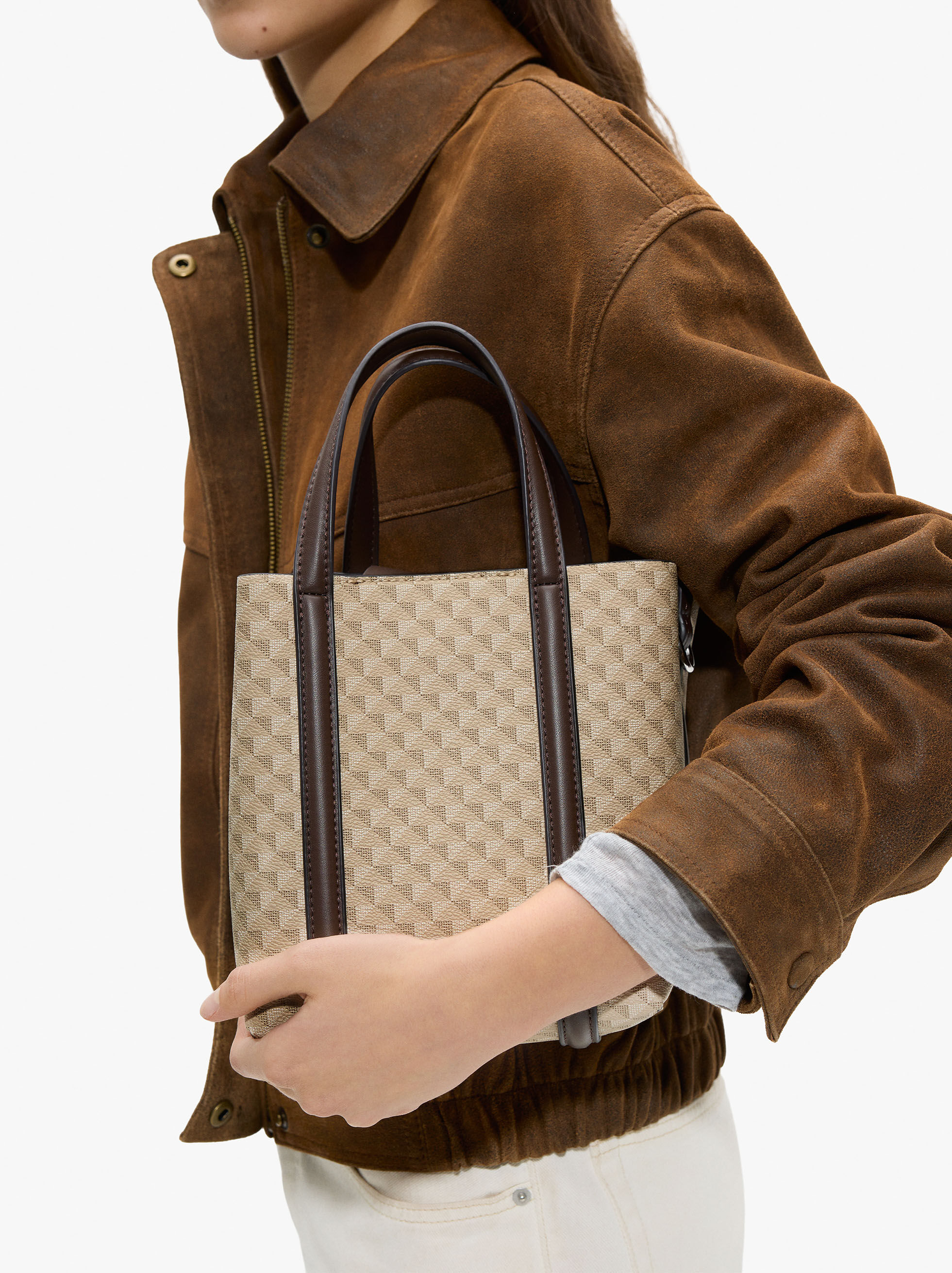 Bolso tote estampado