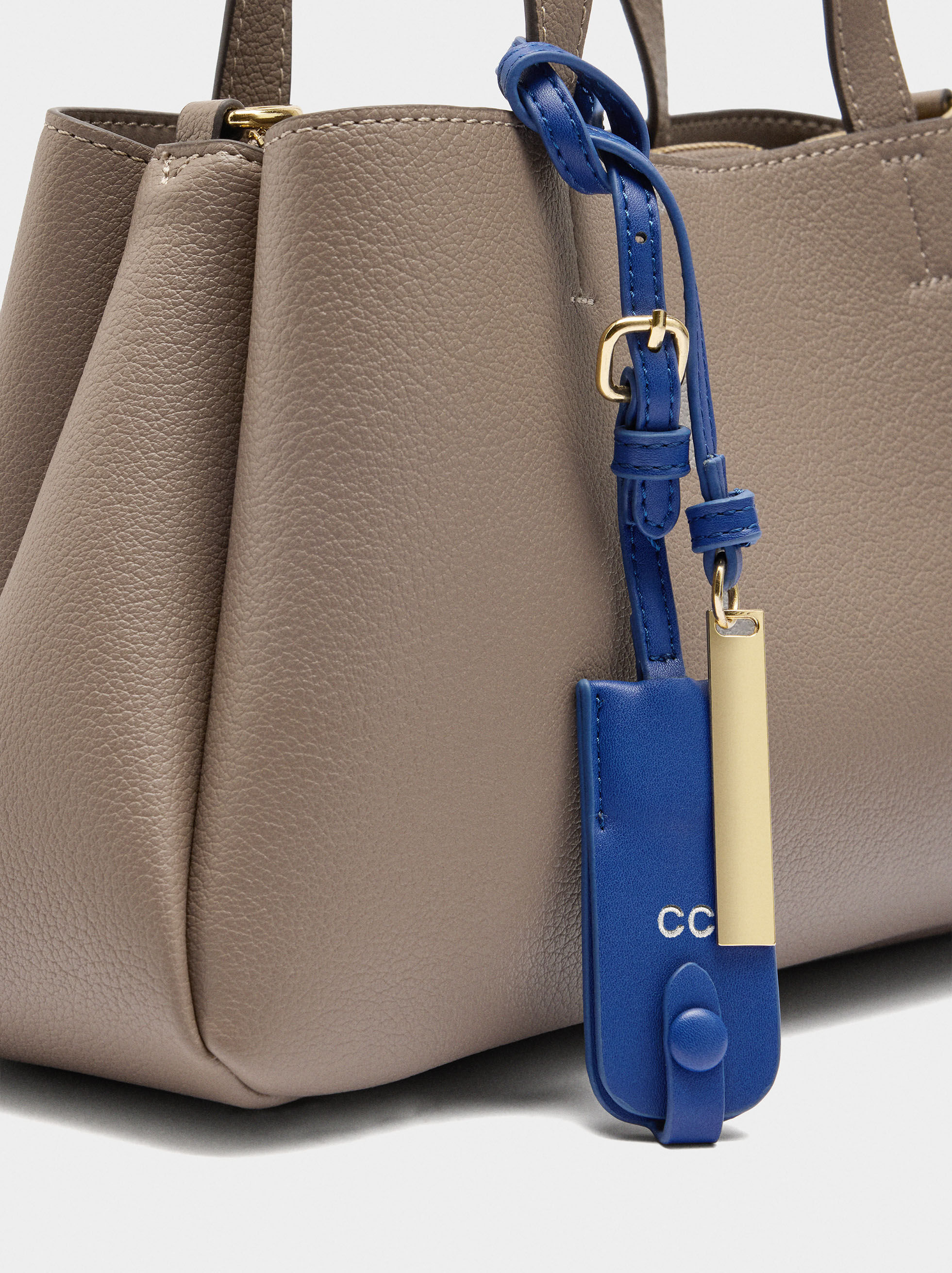 Bolsa tote lisa con asa