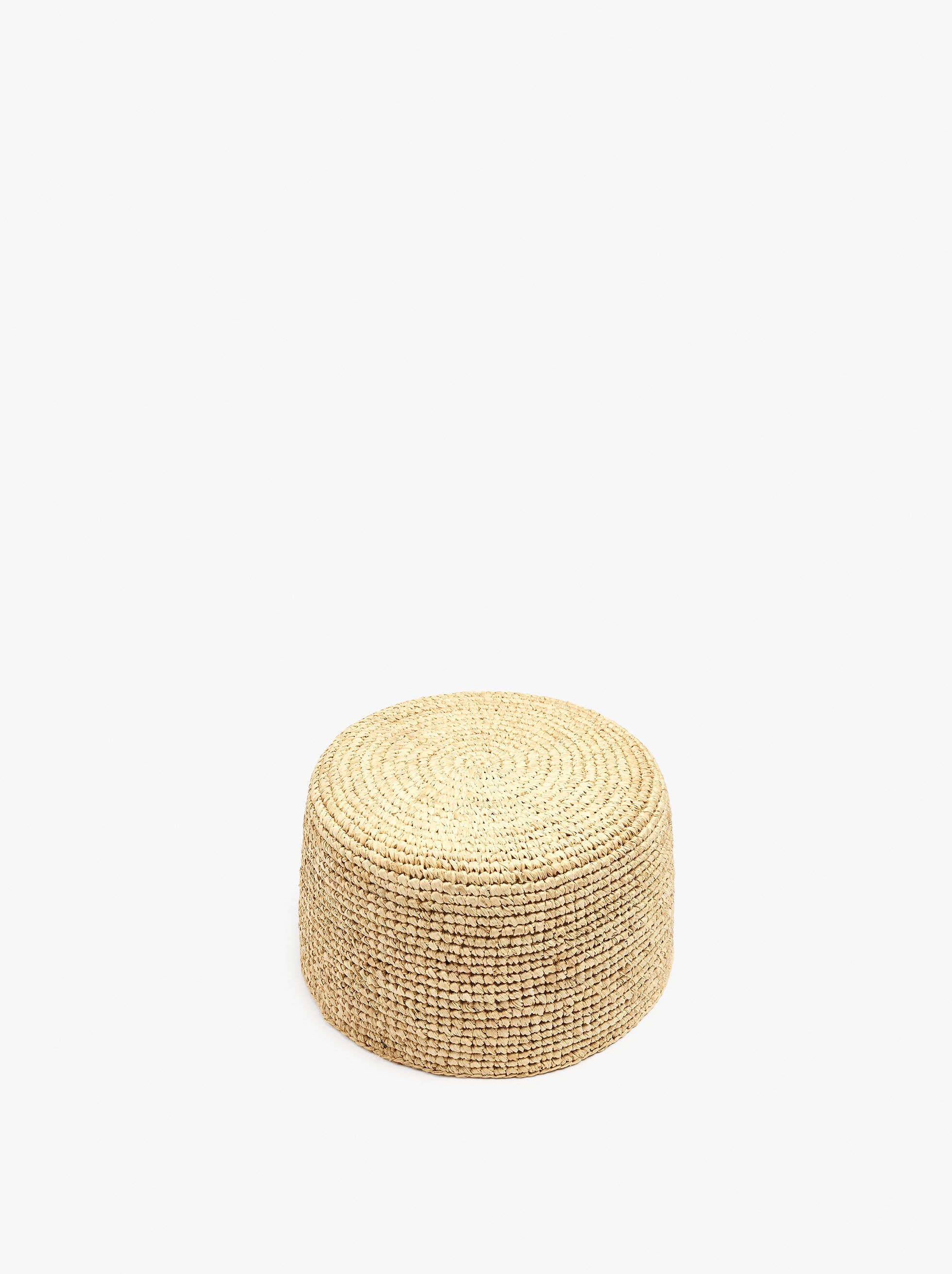 Sombrero pillbox de paja