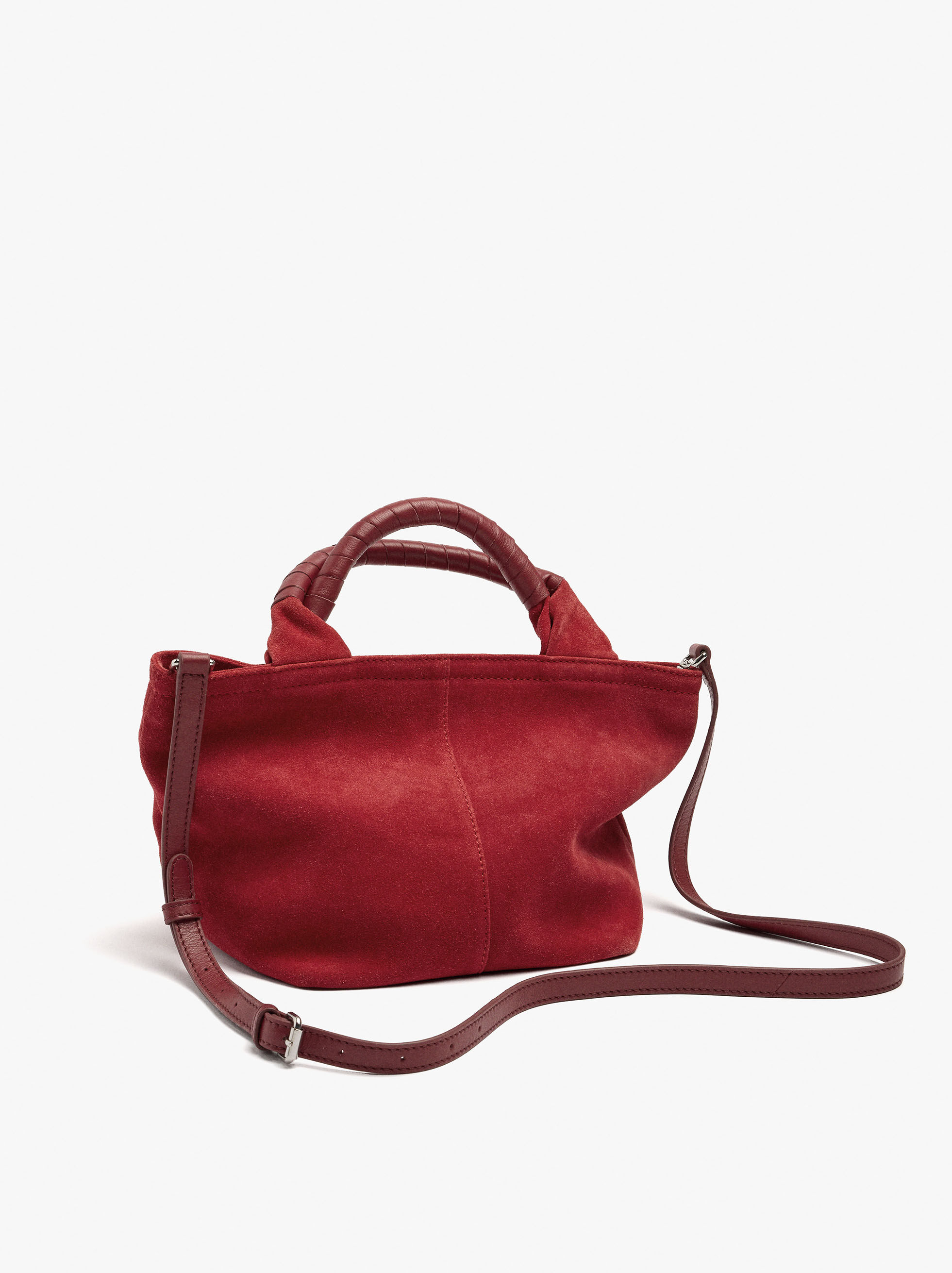 Bolsa tote de cuero con correas