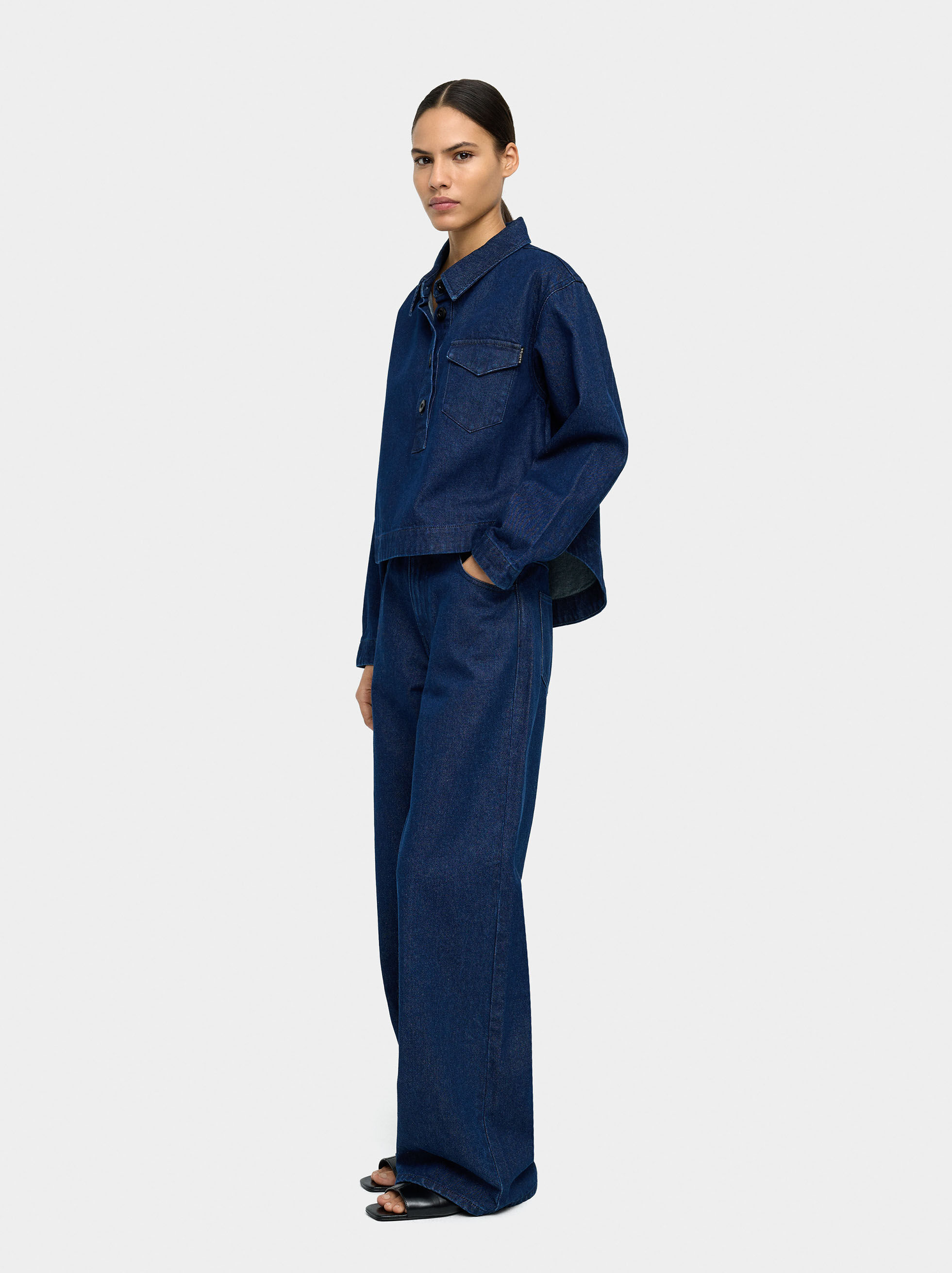 Pantalones de mezclilla 100 % algodón