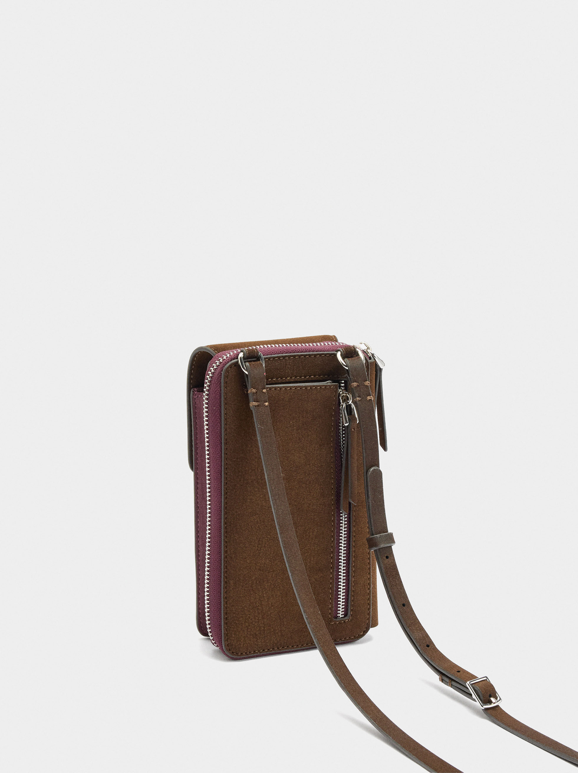 Bolsa para teléfono móvil efecto piel
