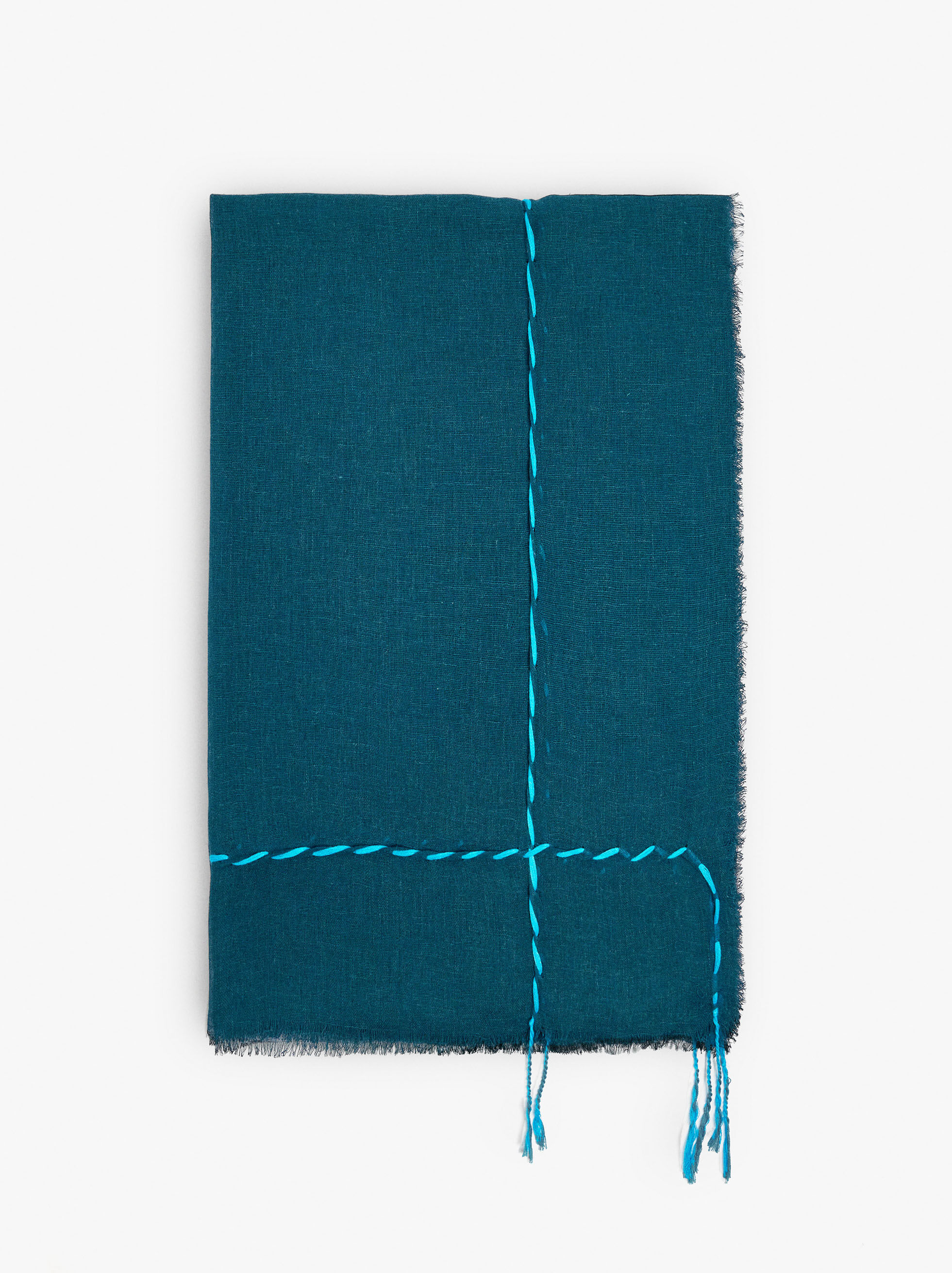 Pashmina mezcla de lino
